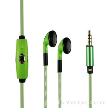 3.5mm Wired Stereo Earphone, Flash Light with Music Rhythm